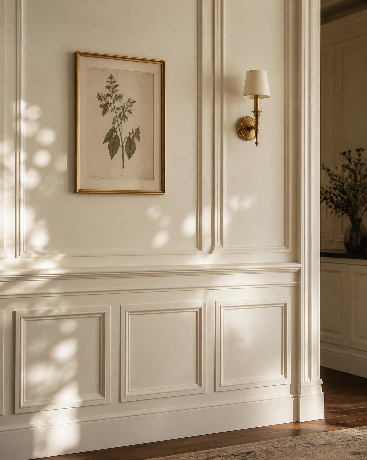 Detalle de muestra: Molduras y arquitectura